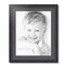 ArtToFrames 19x23" Matted Picture Frame with 15x19" Single Mat Photo Opening Framed in 1.25" Black and 2" Mat (FWM-4083-19x23)